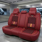 Cubre Auto Universal Axon en Cuero Legítimo con Airbag + REGALOS: Alfombra de Cuero y Funda de Volante
