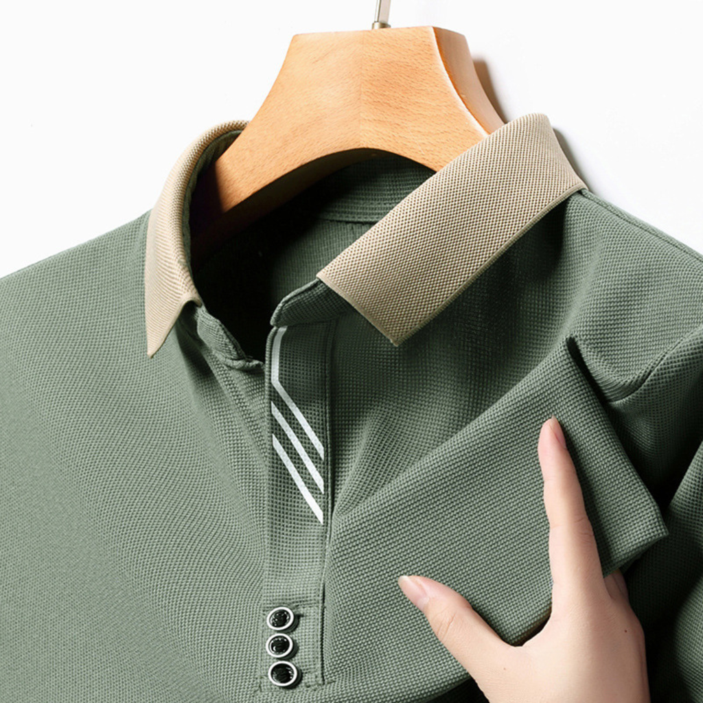 [Llevá 5 Pagá 3] Camisa Masculina Milano en Seda Fría y Poliéster (¡Estilo Imponente!)